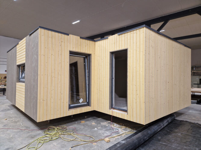 Modular Houses - Production Factory - exterior - Norges Hus