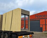 Transportation of modular houses